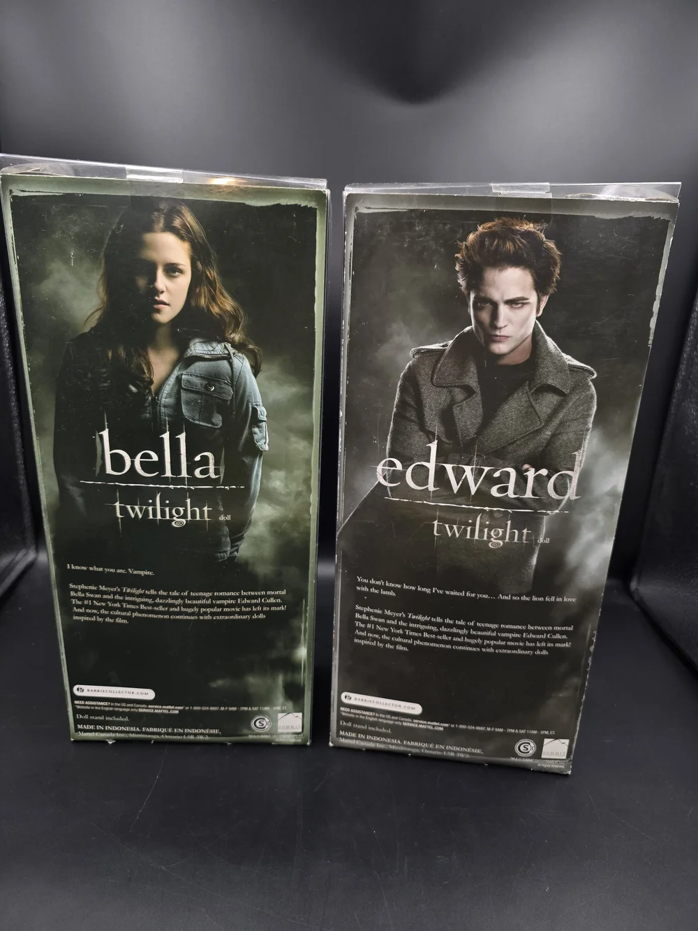 Twilight Collector Doll Set - Bella, Edward & Jacob (Gray Outfit Accents)